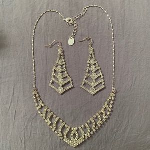 Necklace and Earrings Costume Jewelry Set